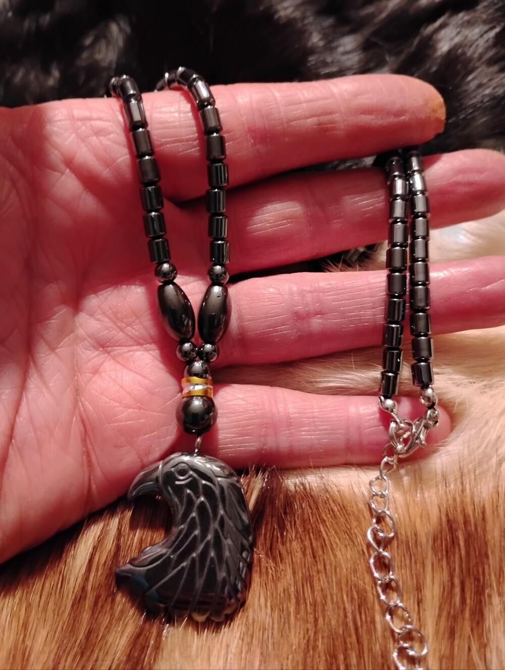 Stone Eagle Necklace